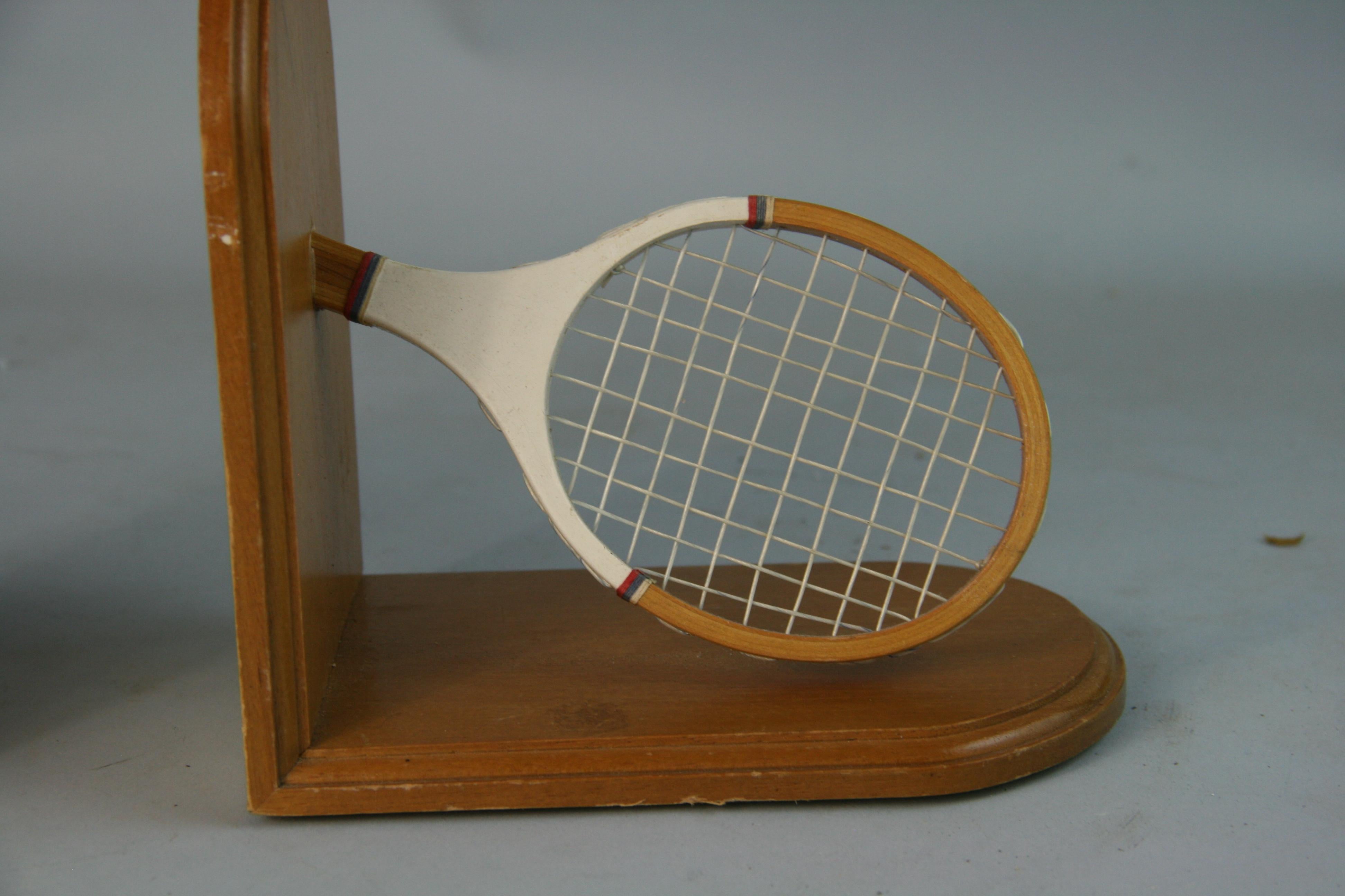 Pair Tennis Bookends 4