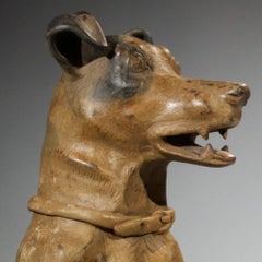 Pair of Terracotta Hounds