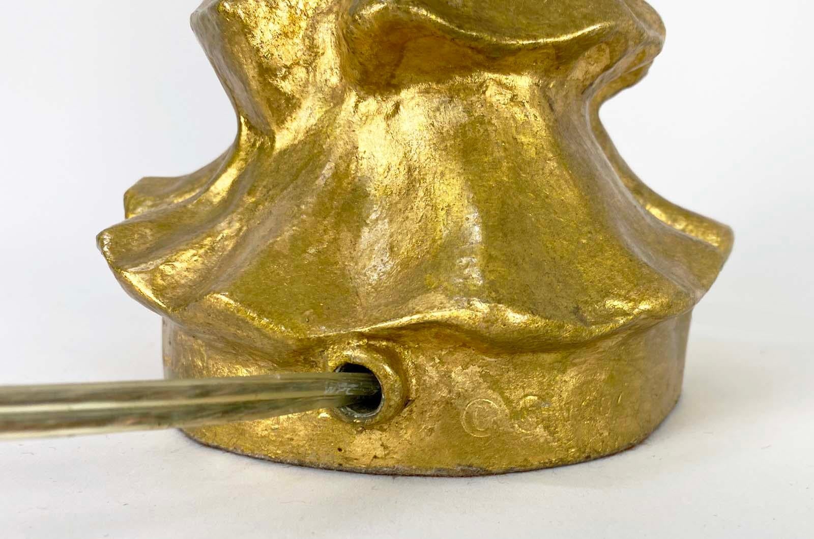 Paire de lampes de table Tete de Femme d'après Alberto Giacometti---Rockefeller Collection en vente 5