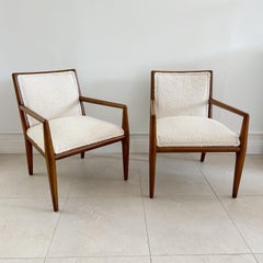 Pair T.H. Robsjohn-Gibbings Armchairs, 1950s
