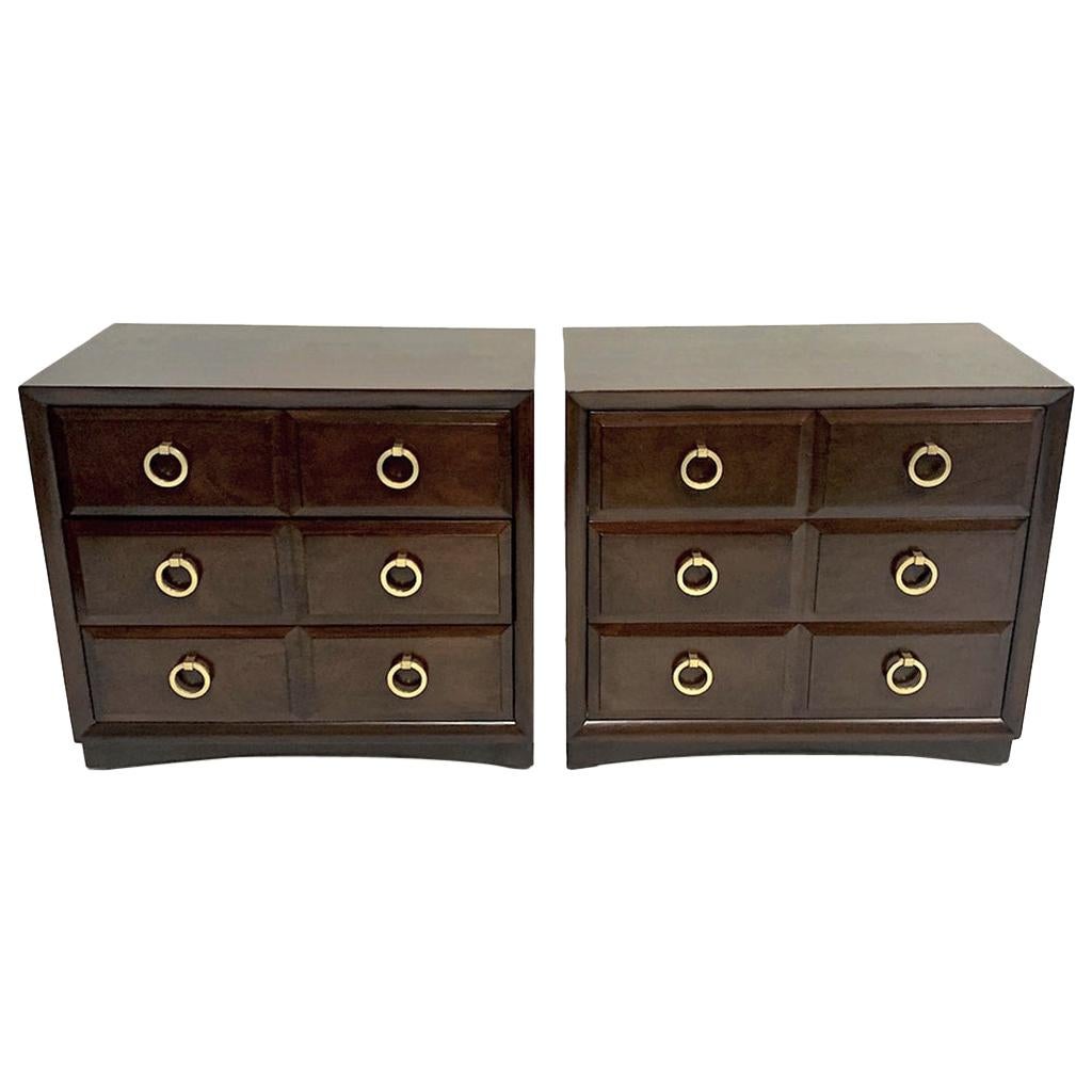 Vtg Furniture Hardware Ring Drawer Pulls Cabinet N5473 3" 4 Lot 