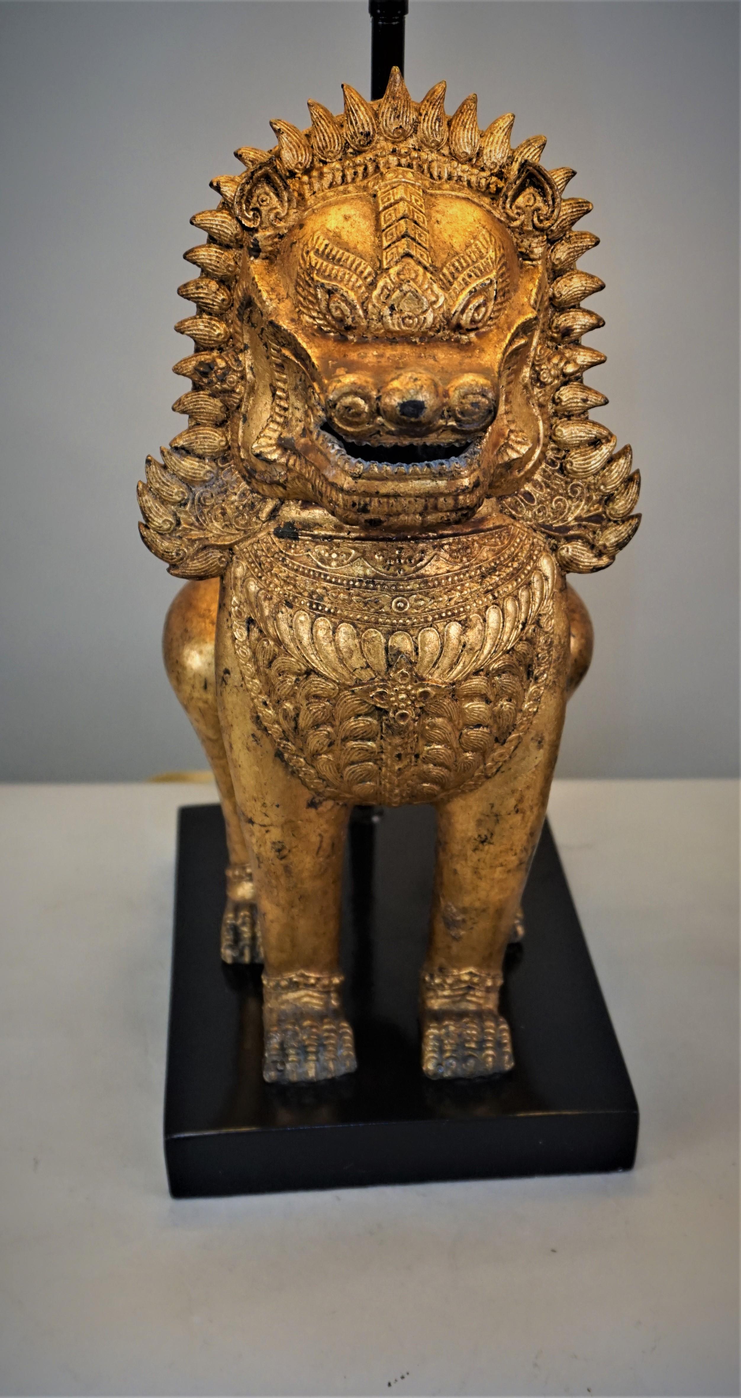 foo dog table lamp