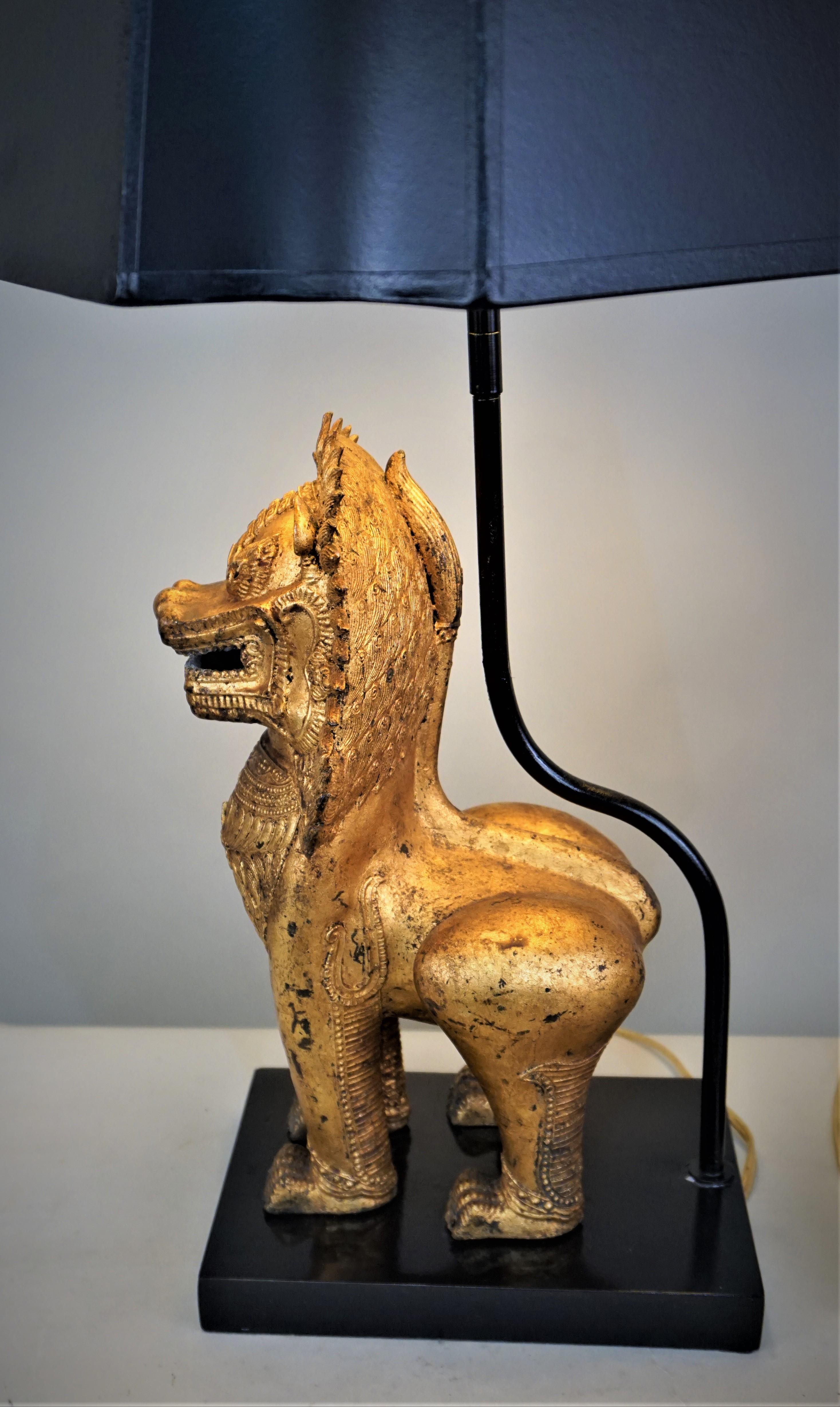 foo dog lamps