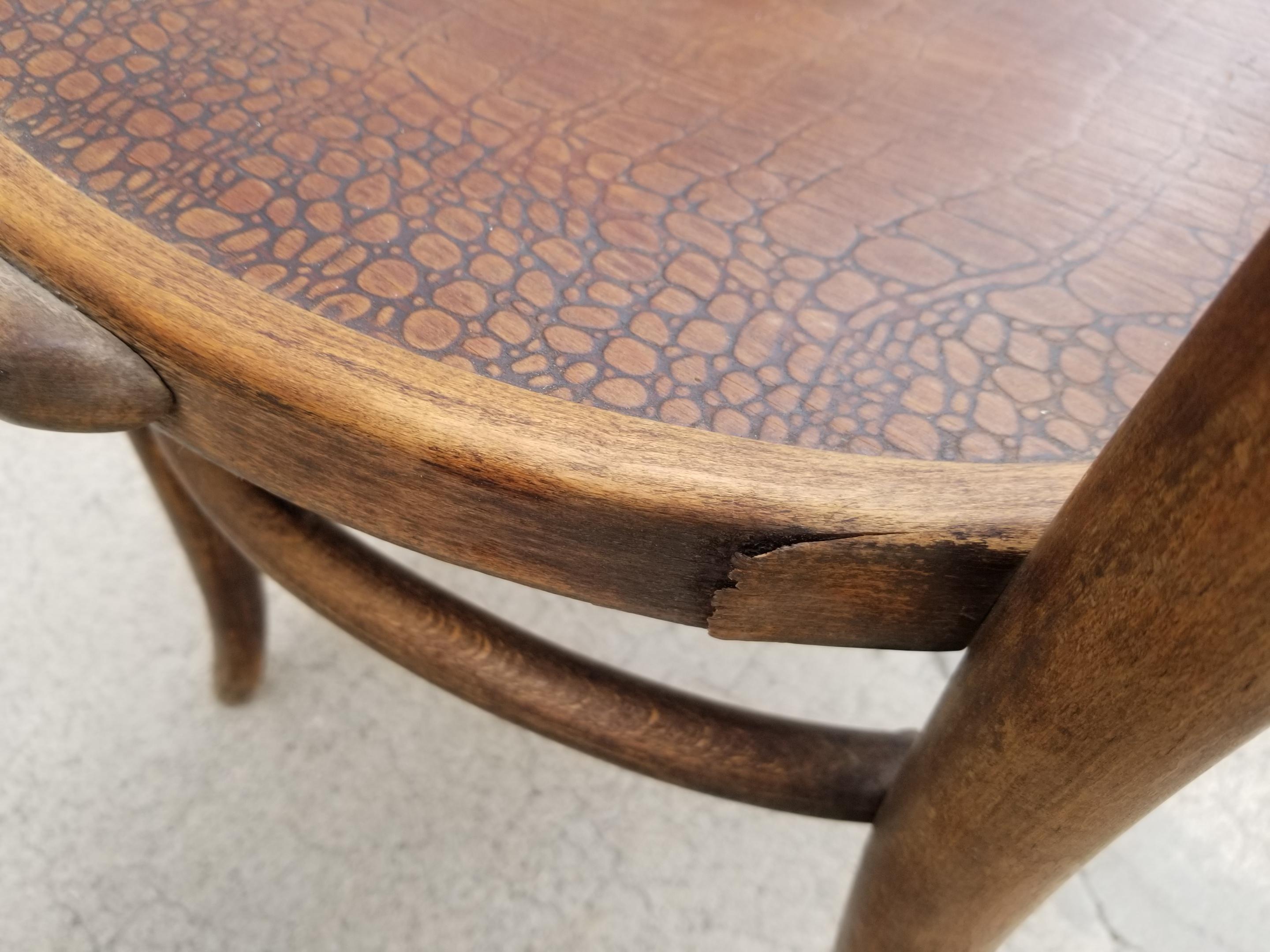 Pair of Thonet Bentwood Chairs, Early 20th Century 9