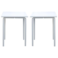 Pair Thonet Bentwood Side Tables