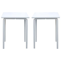 Pair Thonet Bentwood Side Tables
