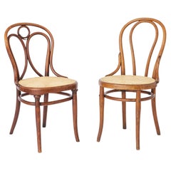 Paar Thonet-Stühle Nr. 18+19, Paar 
