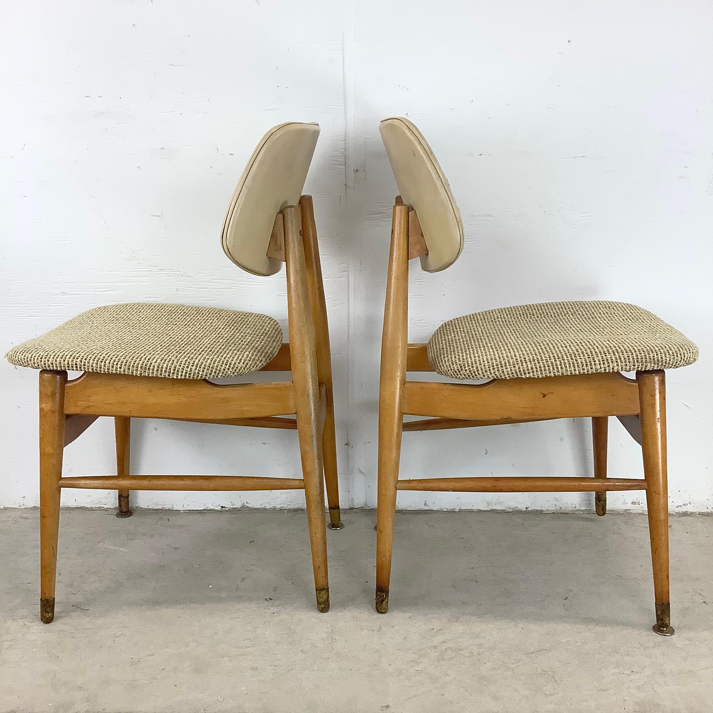 20ième siècle Paire de chaises d'appoint de style Thonet du milieu du siècle dernier en vente