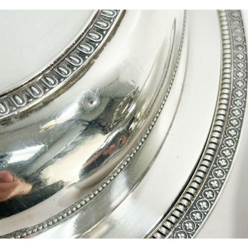 Pair Tiffany & Co. Sterling Silver Covered Vegetable Dishes #356, circa 1860 For Sale 6