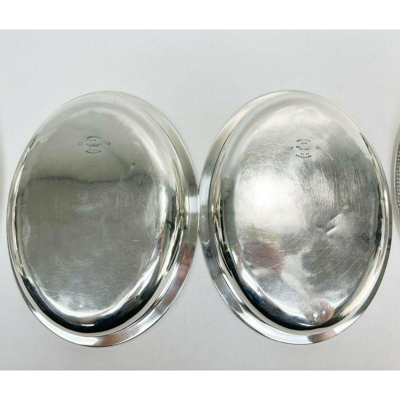 Pair Tiffany & Co. Sterling Silver Covered Vegetable Dishes #356, circa 1860 For Sale 1