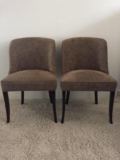 Pareja de sillas Tommi Parzinger/sillas de comedor Captains Charek Modern