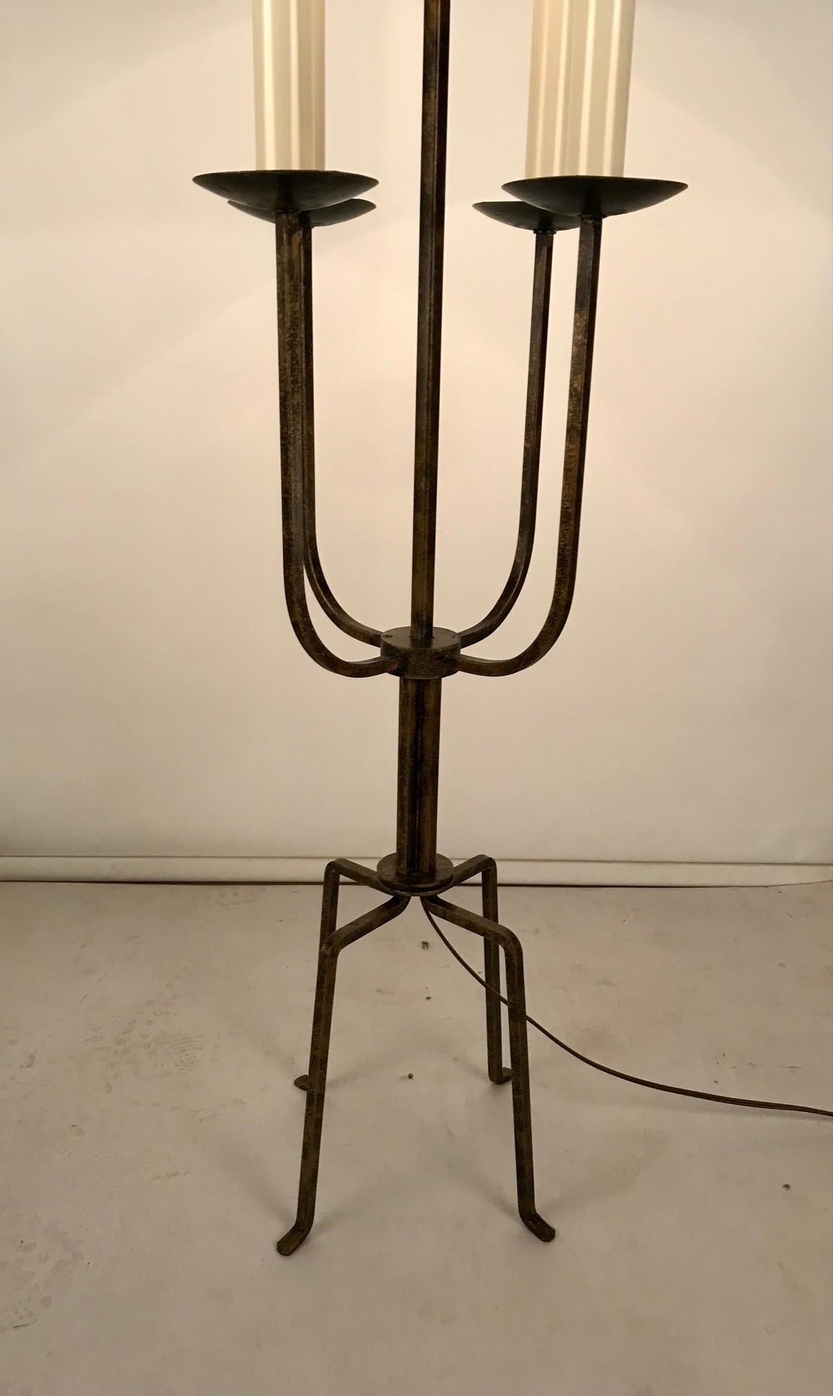 American Pair Tommi Parzinger of Floor Lamps For Sale