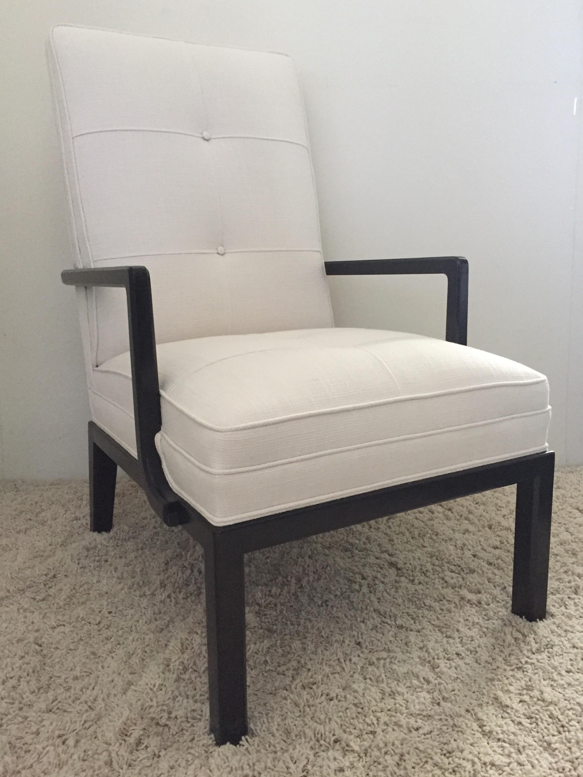 20th Century Pair of Tommi Parzinger, Parzinger Original Club Chairs For Sale