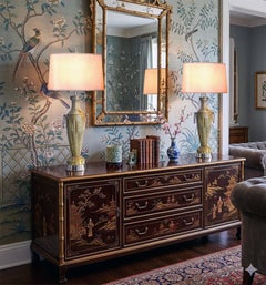 Mid-Century Modern Table Lamps in Tommi Parzinger Style, Circa 1950s