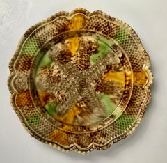 Pair Tortoiseshell Ware Called Whieldon Ware England Mid-18th Century Circa 1765