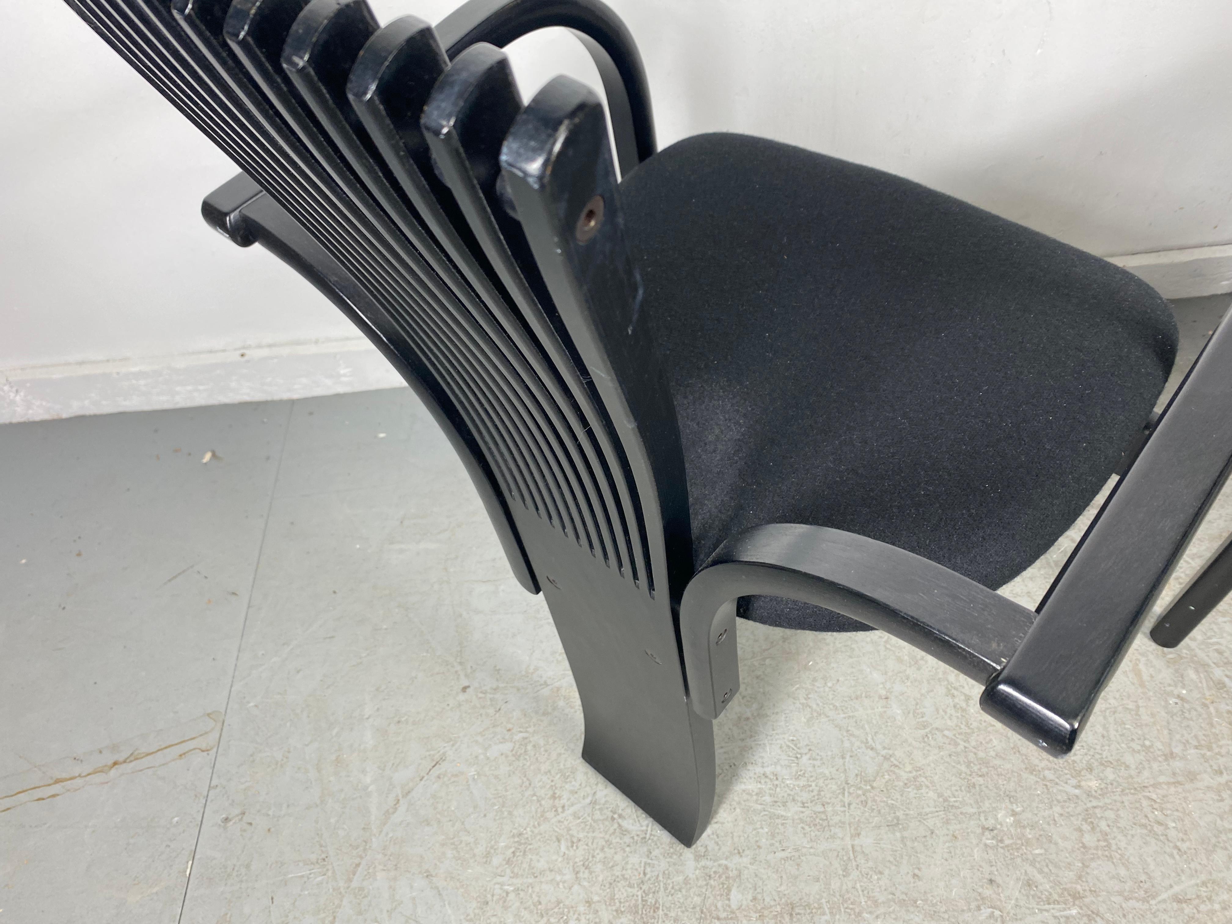 Scandinavian Modern Pair TOTEM Chairs for Westnofa Design by Torstein Nilsen, Norway