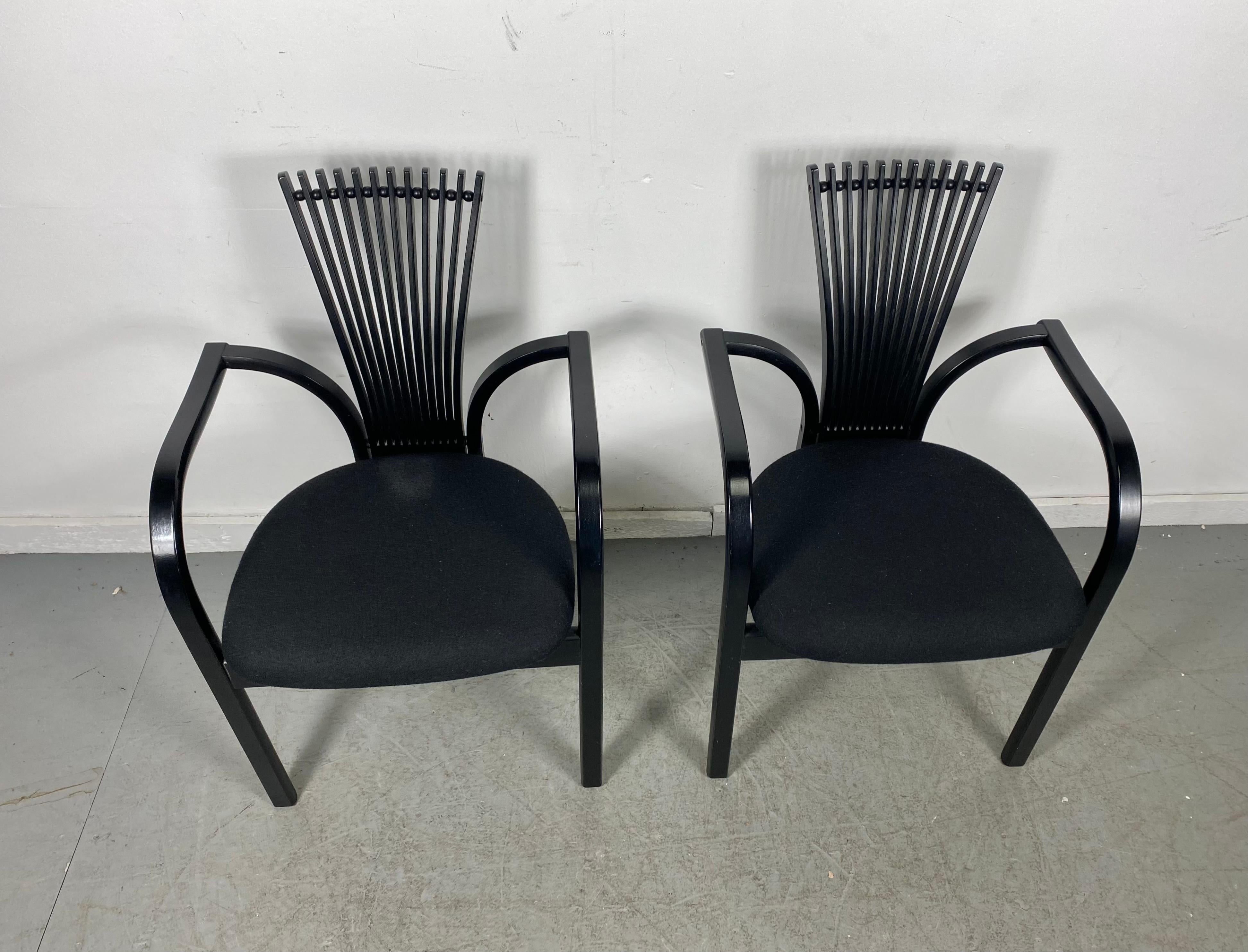 Wood Pair TOTEM Chairs for Westnofa Design by Torstein Nilsen, Norway
