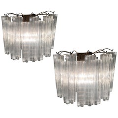 Pair of Tronchi Sconces Murano