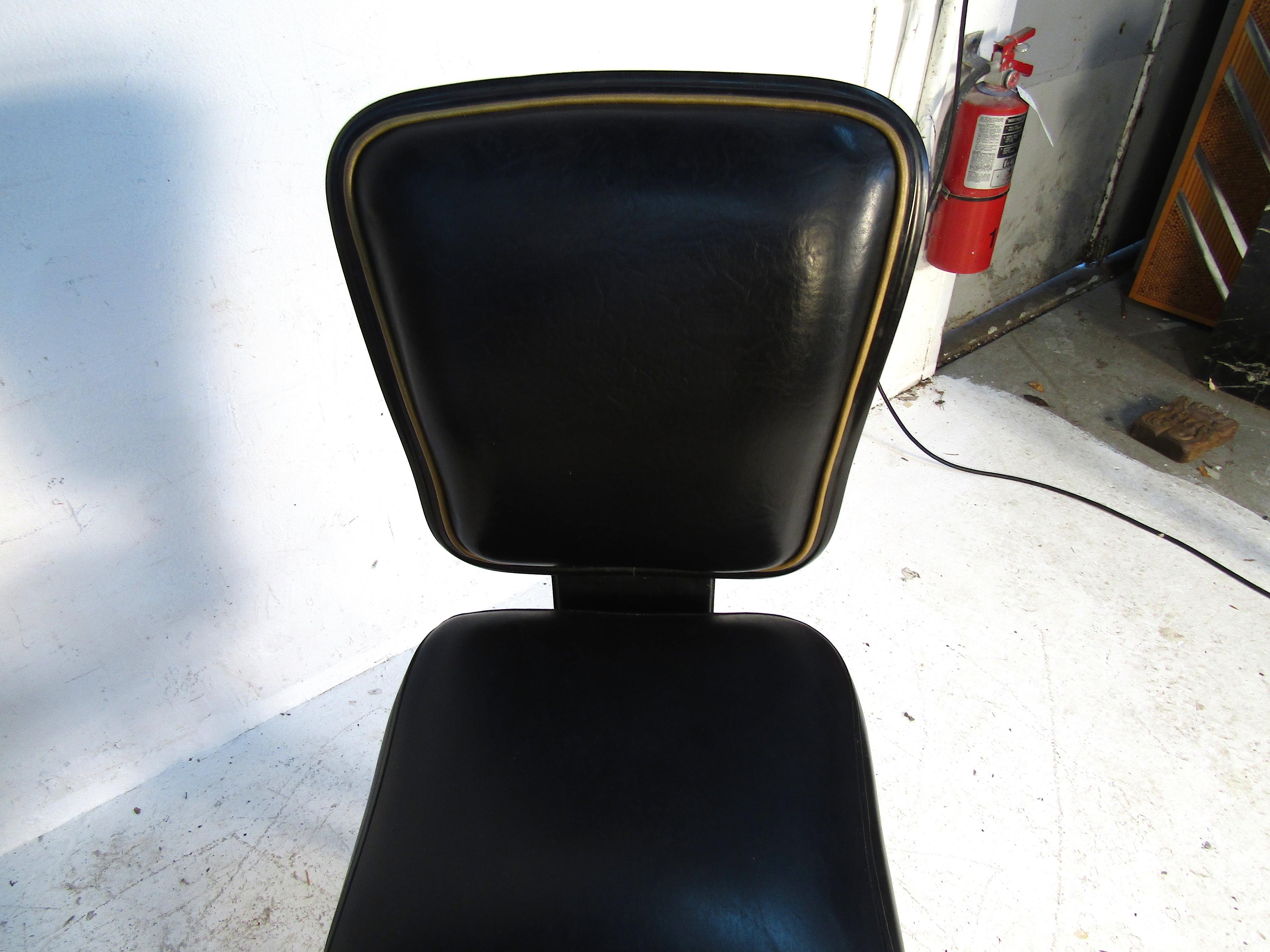 Pair of Trump Plaza Bar Stools In Good Condition For Sale In Brooklyn, NY