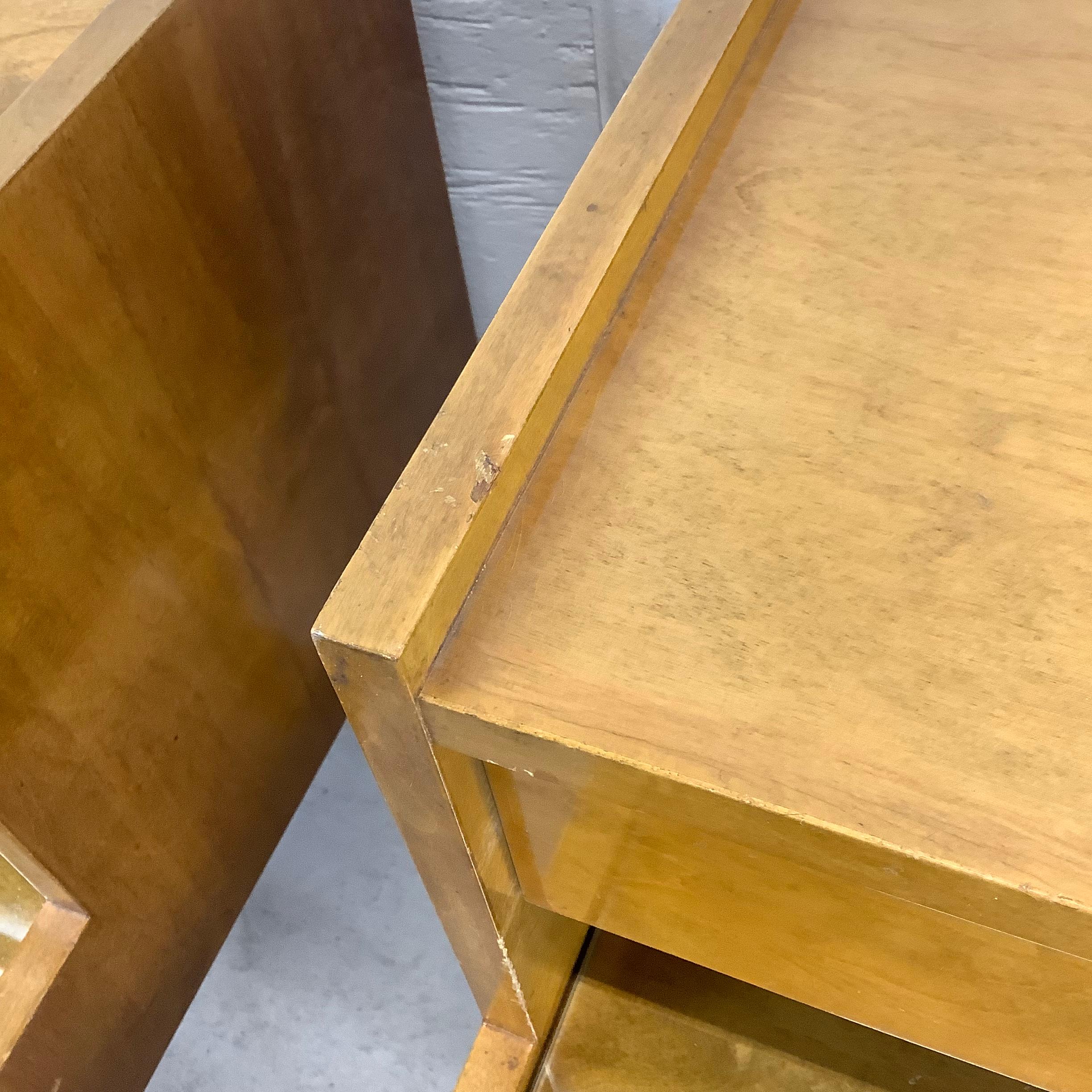Pair Two Tier Nightstands attr. edmond spence For Sale 3