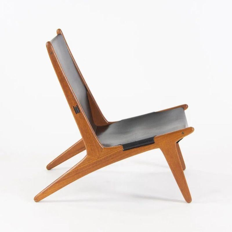 Swedish Pair Uno & Östen Kristiansson Hunting Chair for Luxus Sweden 1954 Wegner Danish For Sale