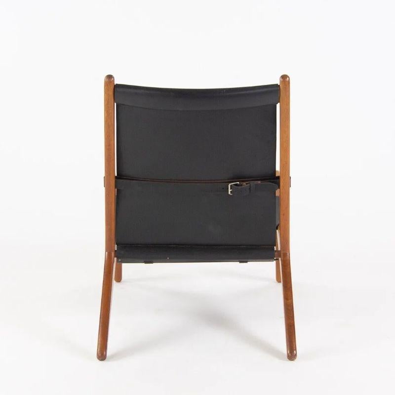 Mid-20th Century Pair Uno & Östen Kristiansson Hunting Chair for Luxus Sweden 1954 Wegner Danish For Sale