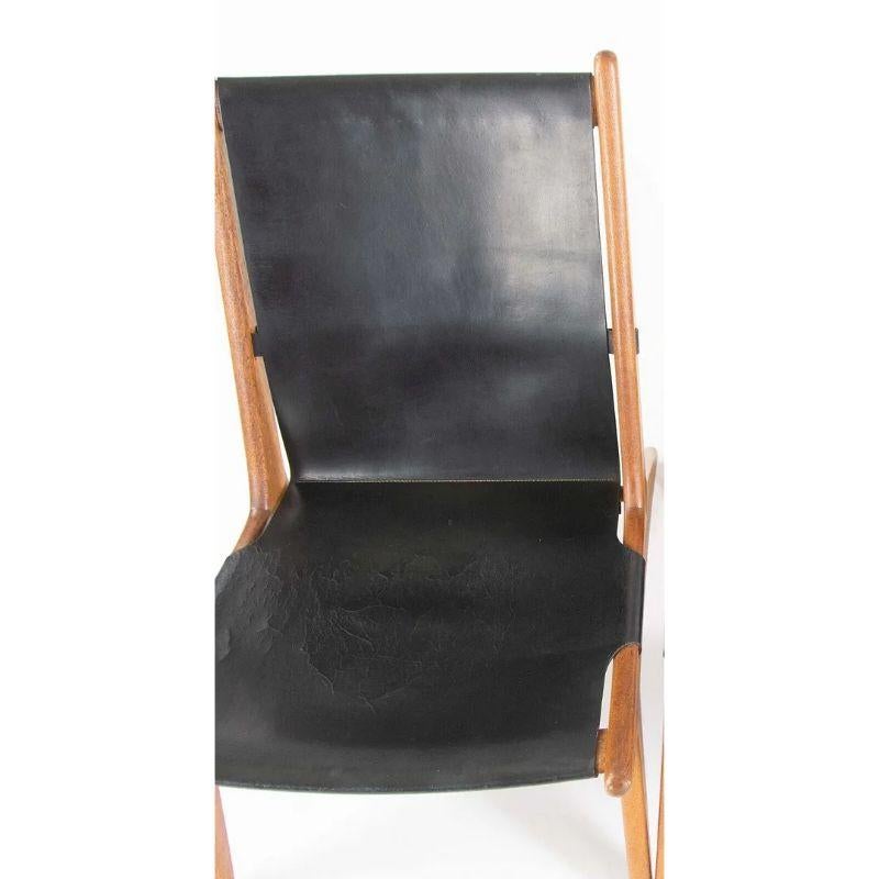 Pair Uno & Östen Kristiansson Hunting Chair for Luxus Sweden 1954 Wegner Danish For Sale 1