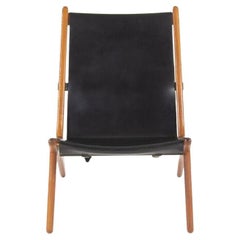 Pair Uno & Östen Kristiansson Hunting Chair for Luxus Sweden 1954 Wegner Danish