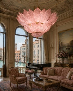 Pair Venetian Ceiling lights by Valentina Planta. Murano