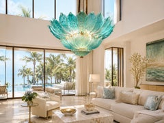 Pair Venetian Ceiling lights by Valentina Planta. Murano
