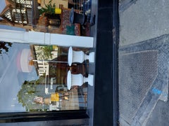 Pair Victorian Cast Iron Garden Campana Urns