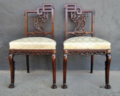 Pair Victorian Chairs Manner of Gabriel Viardot