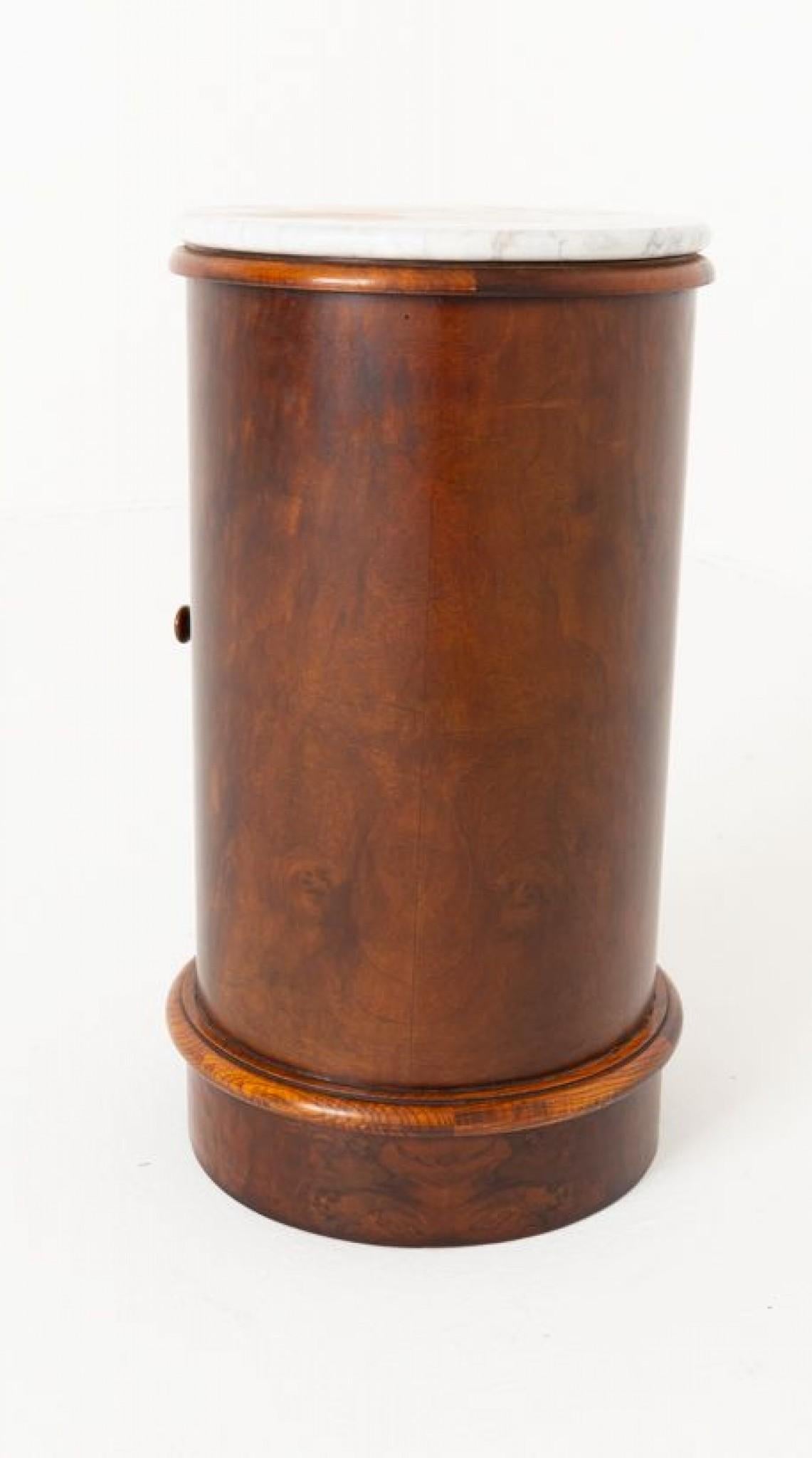 Pair Victorian Pot Cupboards Bedside Cabinets Mahogany 1880 2