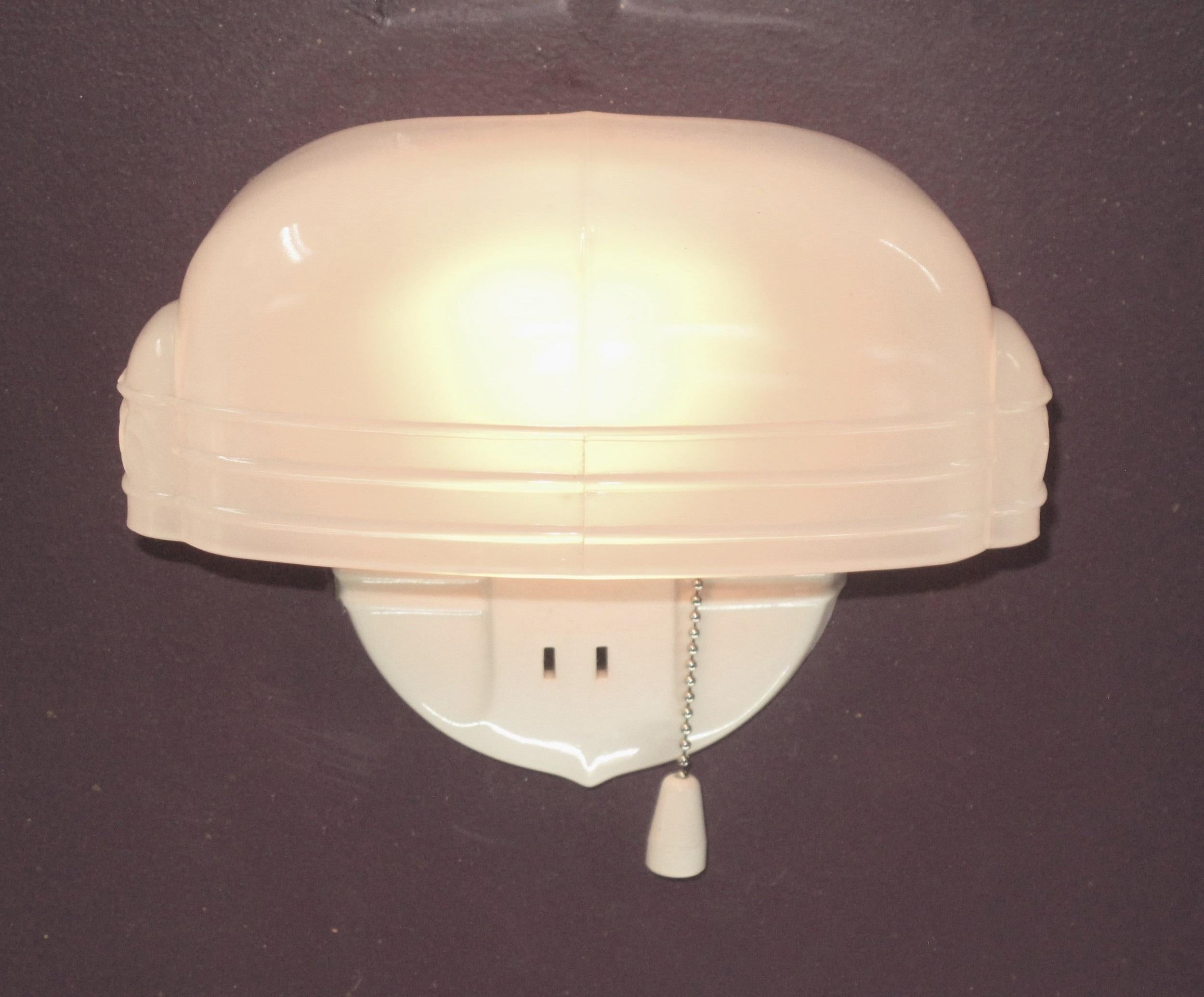 Cast Pair Vintage Bathroom Sconce Lights, Priced per pair