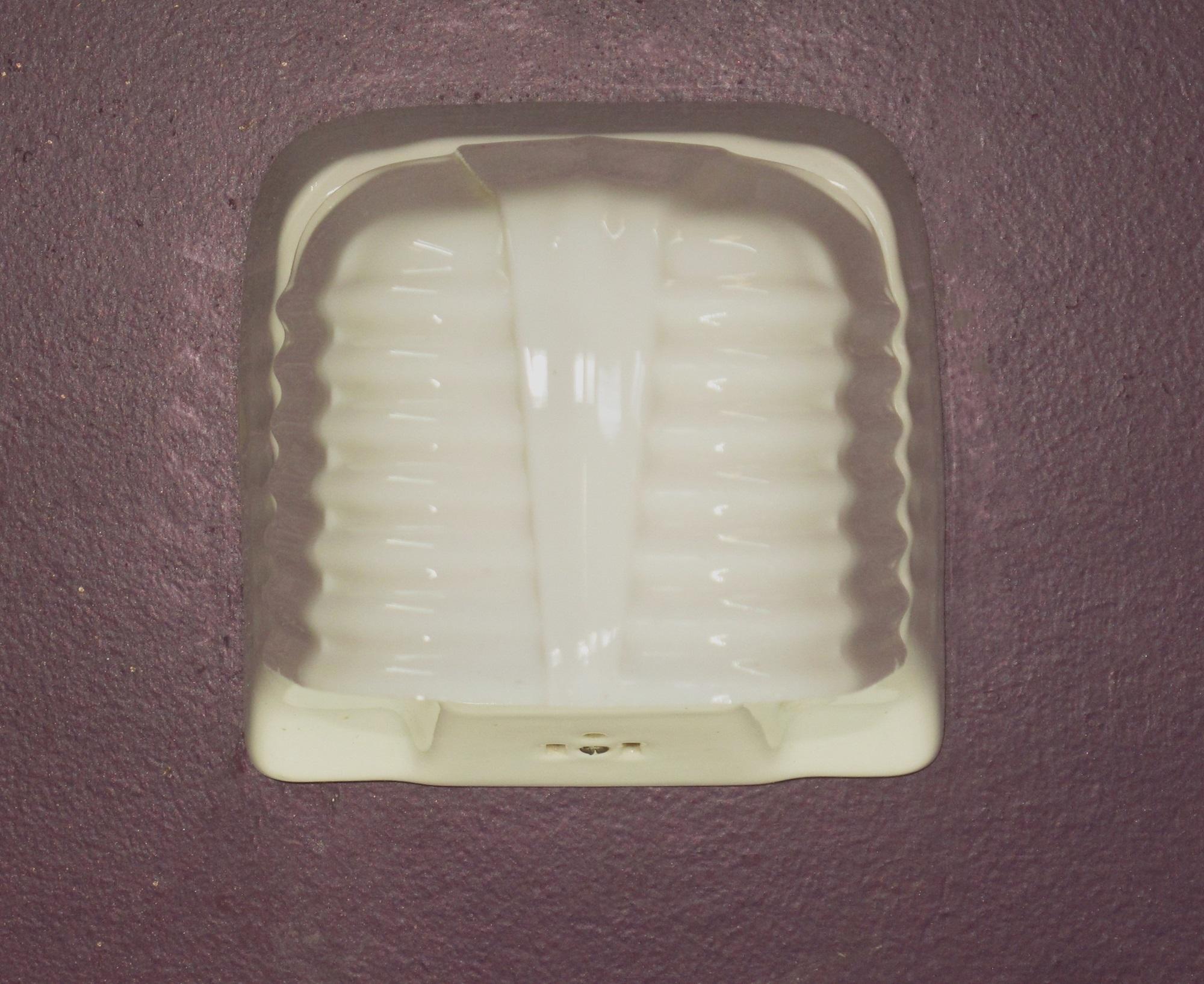 Art Déco Coppia di lampade da parete per il bagno vintage