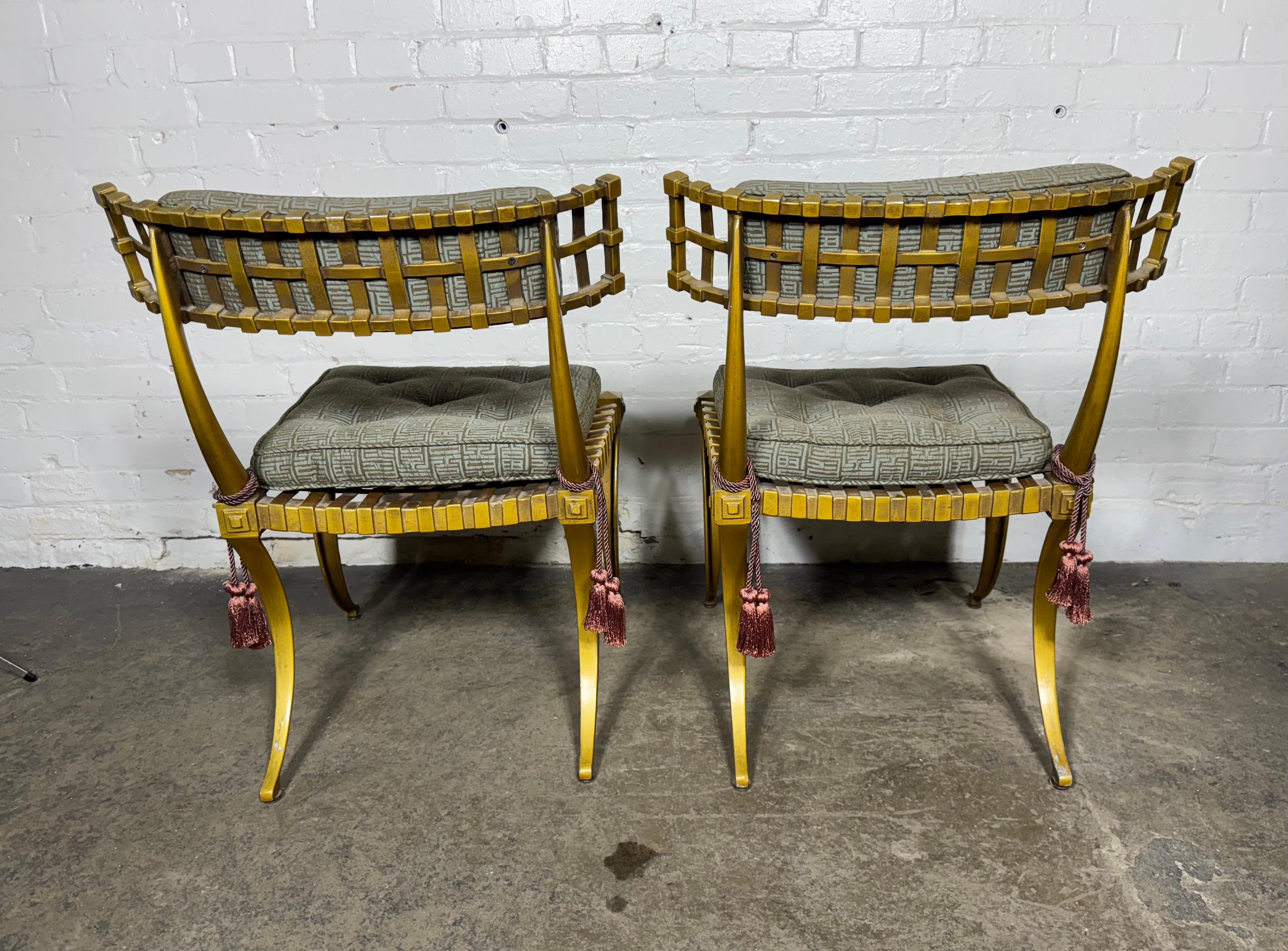 Pair Vintage Cast Aluminum 