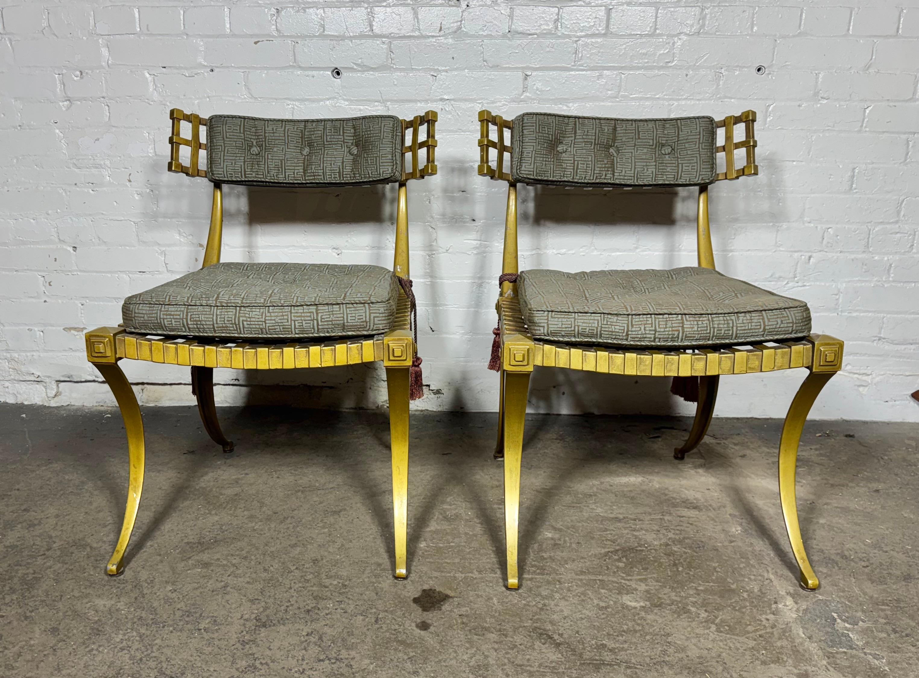 Stunning Pair of cast aluminum 