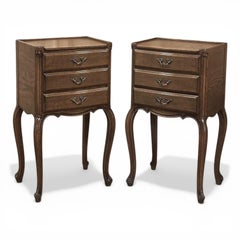 Pair Vintage Country French Nightstands ~ End Tables