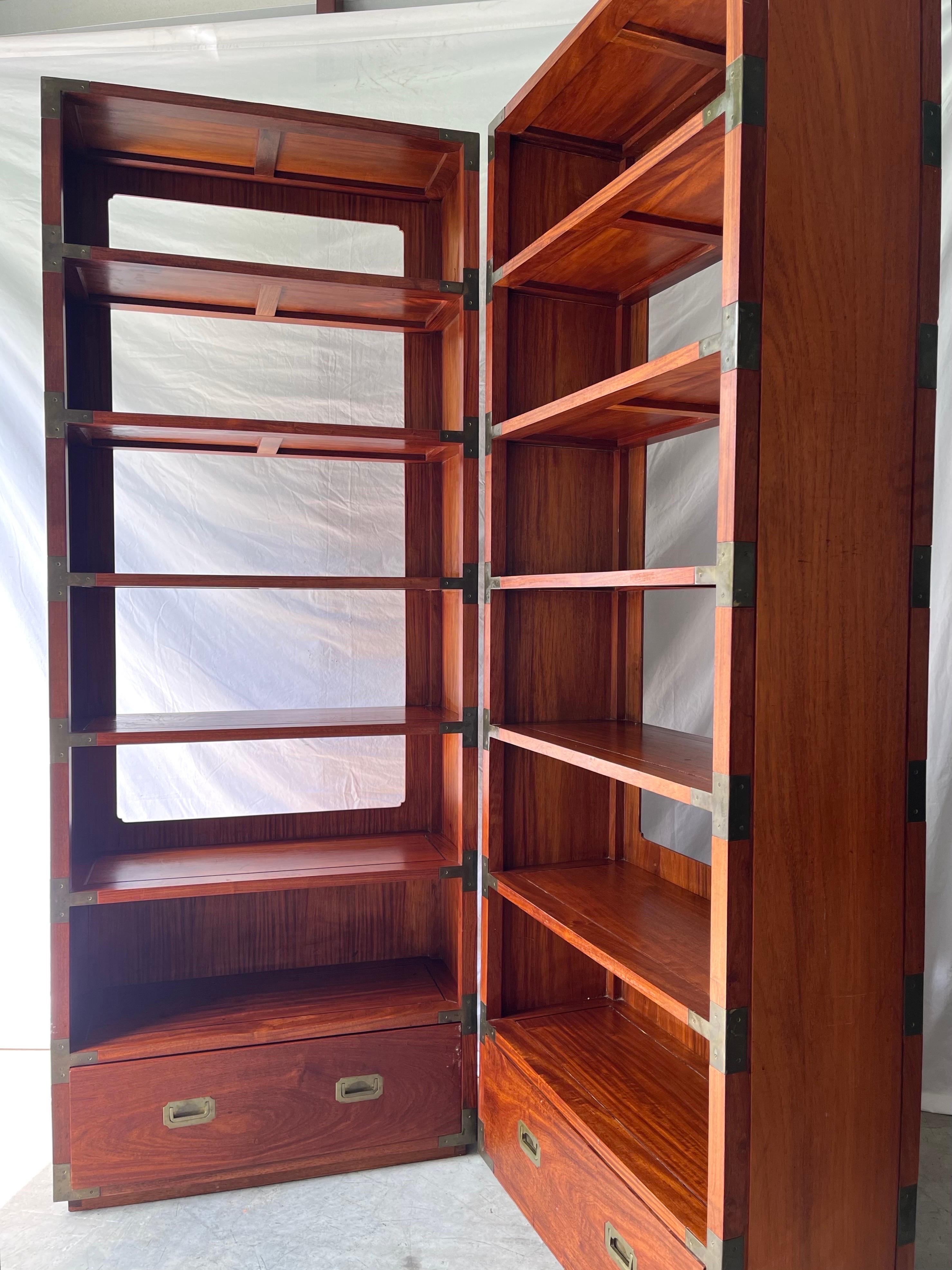 mid century bookshelves