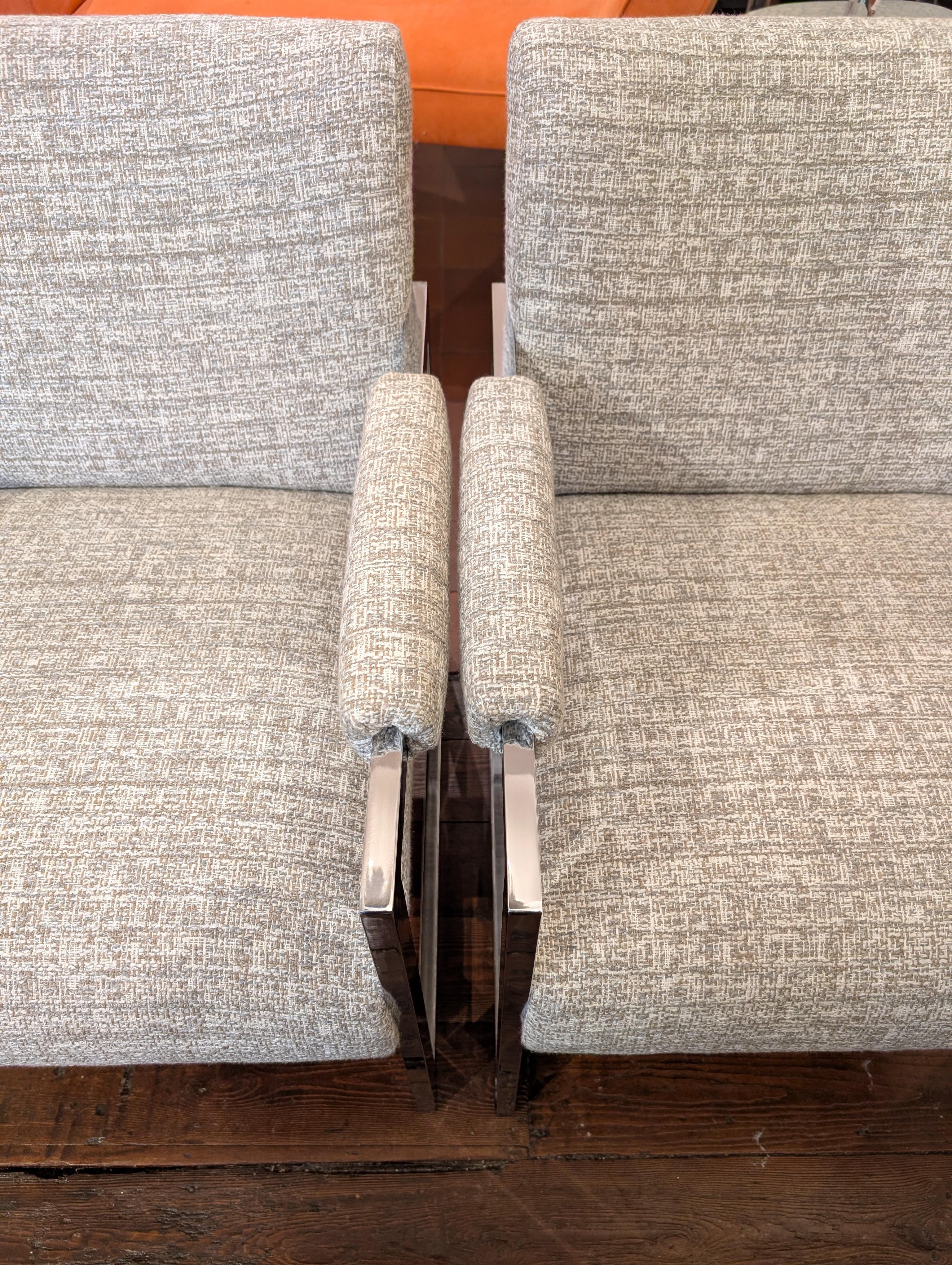 Pair vintage midcentury armchairs by Adrian Pearsall Comfort Designs, USA 1970s For Sale 3