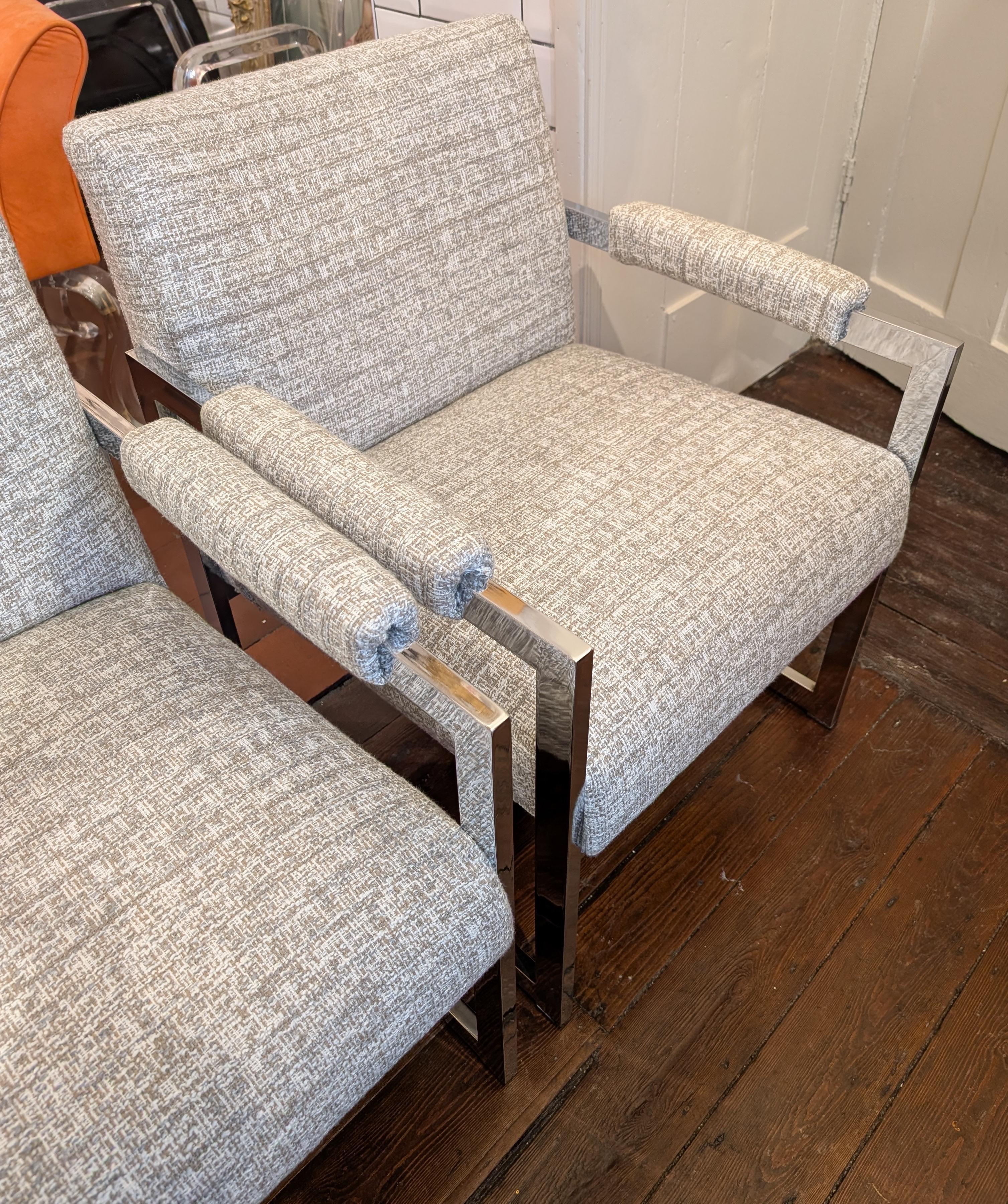 Pair vintage midcentury armchairs by Adrian Pearsall Comfort Designs, USA 1970s For Sale 1