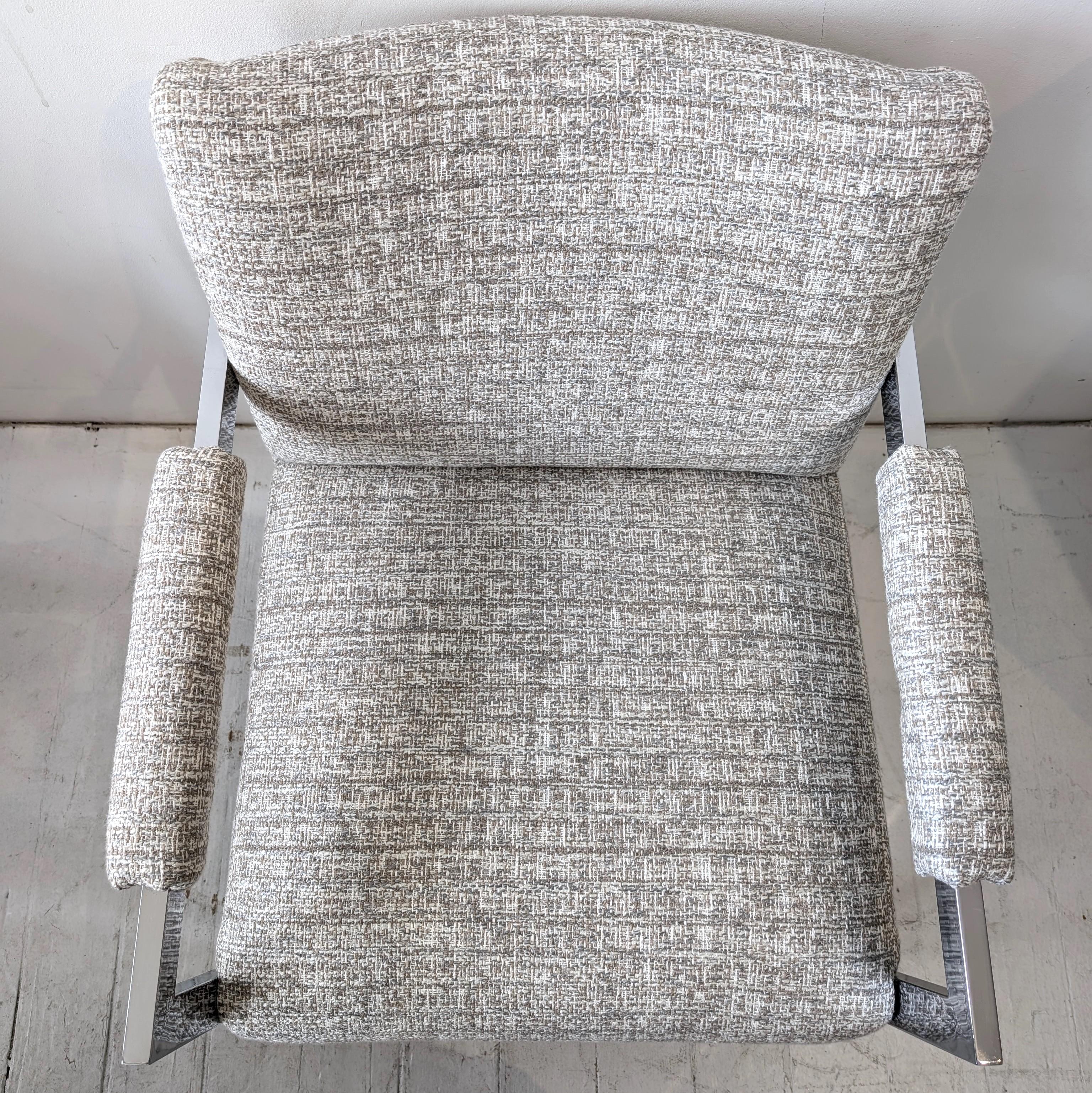 Pair vintage midcentury armchairs by Adrian Pearsall Comfort Designs, USA 1970s For Sale 2