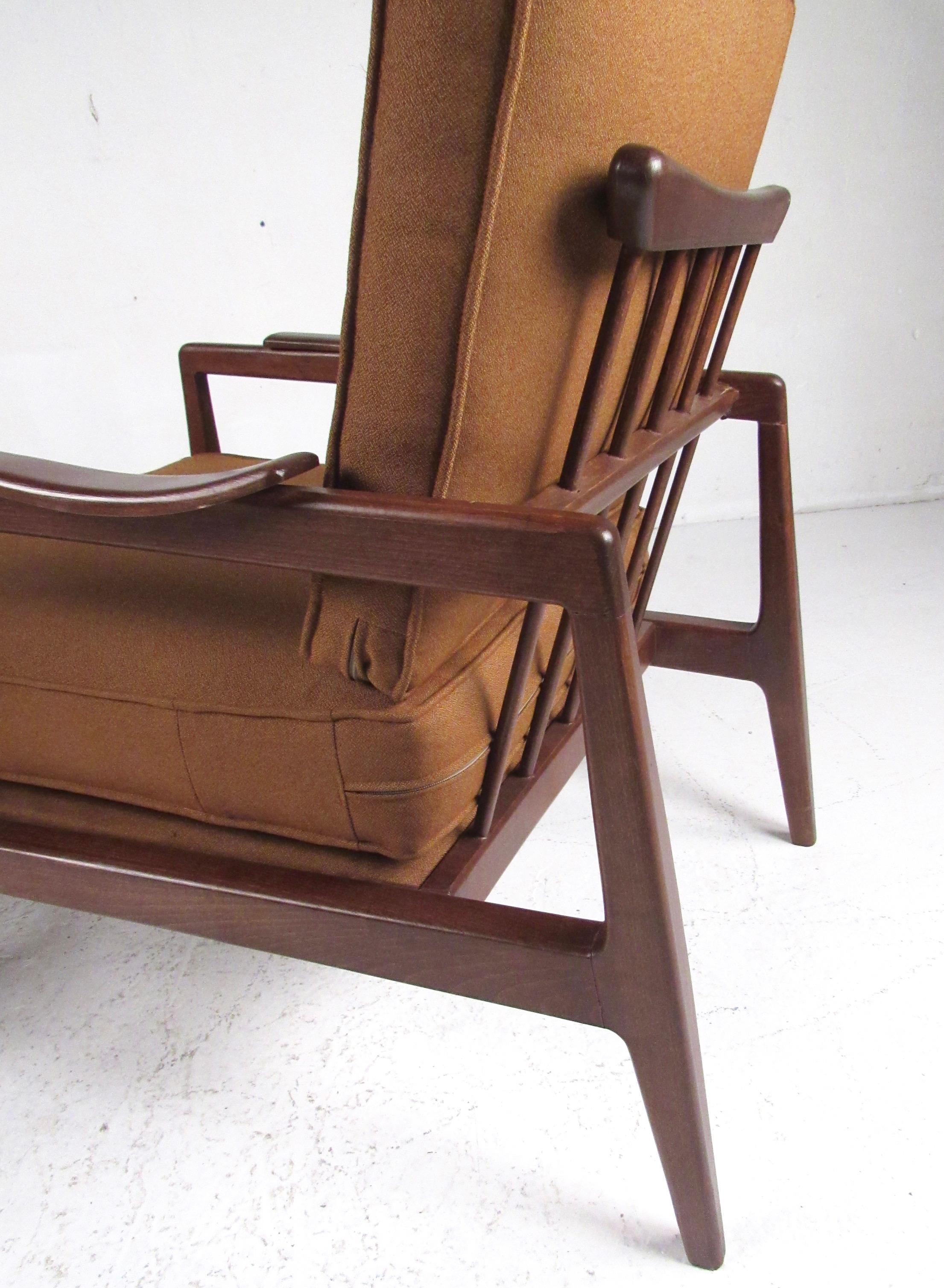 Edmond Spence Designed Walnut Lounge Chairs 3
