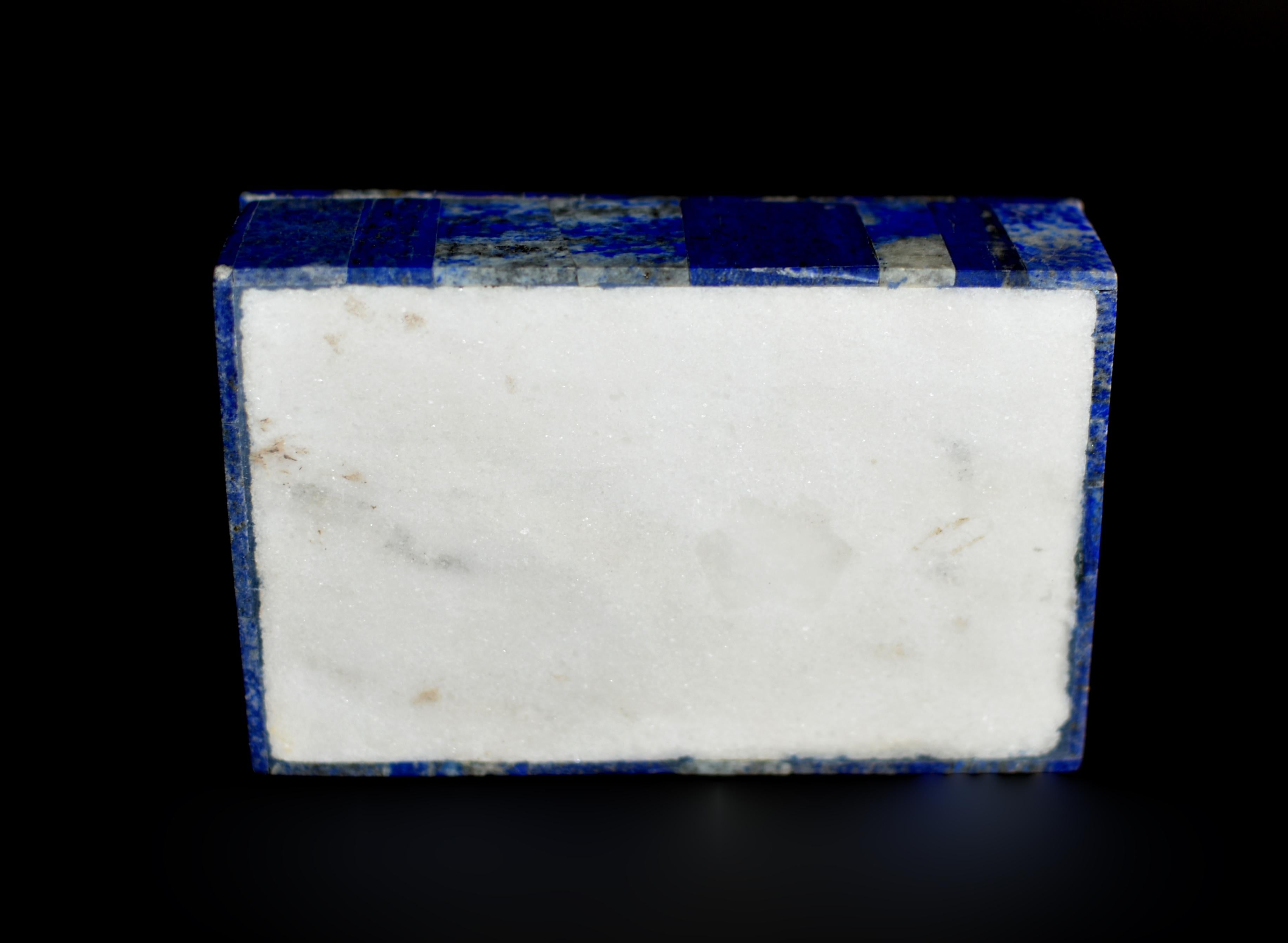 Pair Lapis Lazuli Boxes Beech Forest For Sale 10