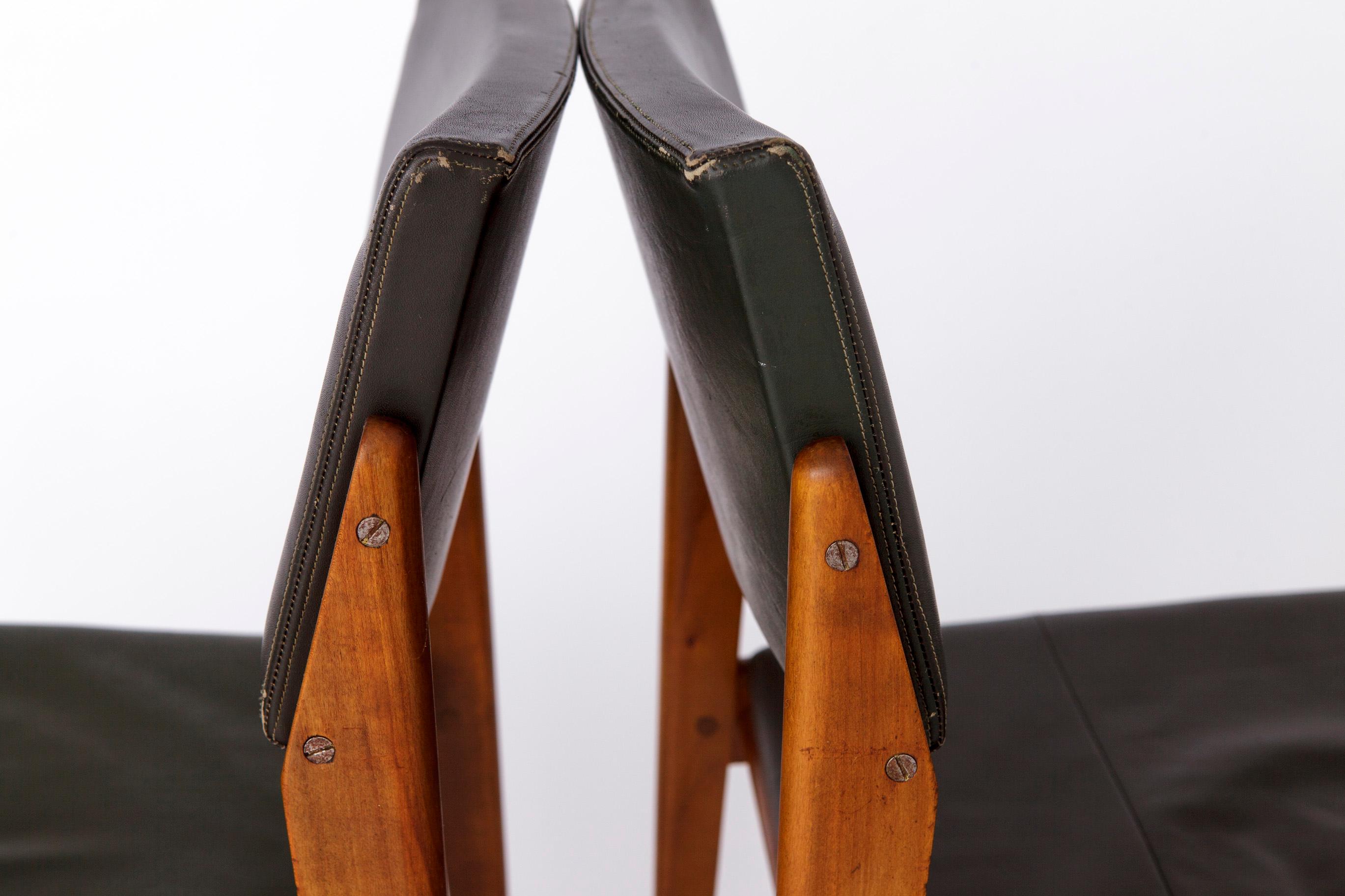 Paire de chaises Thonet vintage de Rudolf Glatzel, modèle 641P, années 1960 Bon état - En vente à Hannover, DE