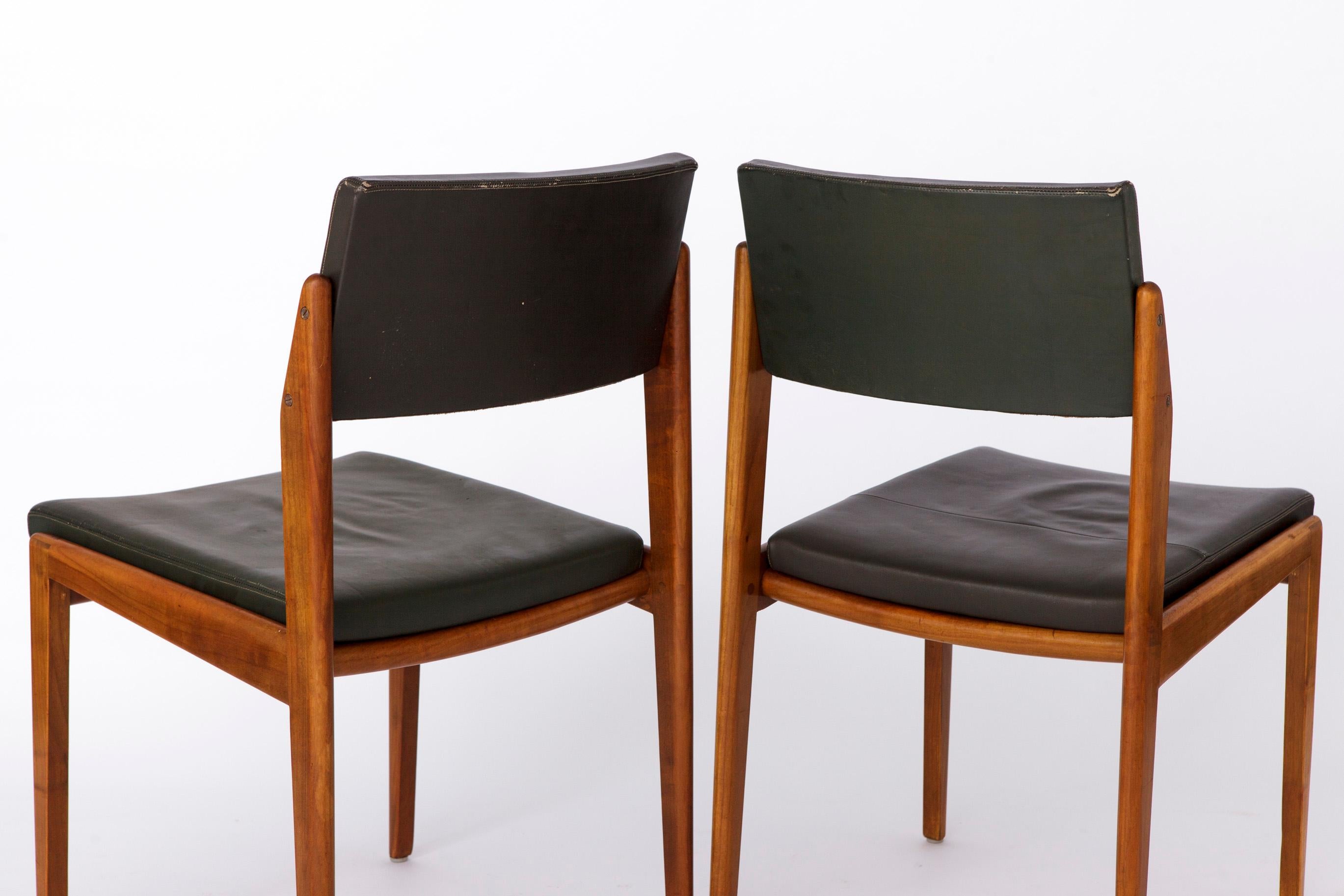 Milieu du XXe siècle Paire de chaises Thonet vintage de Rudolf Glatzel, modèle 641P, années 1960 en vente