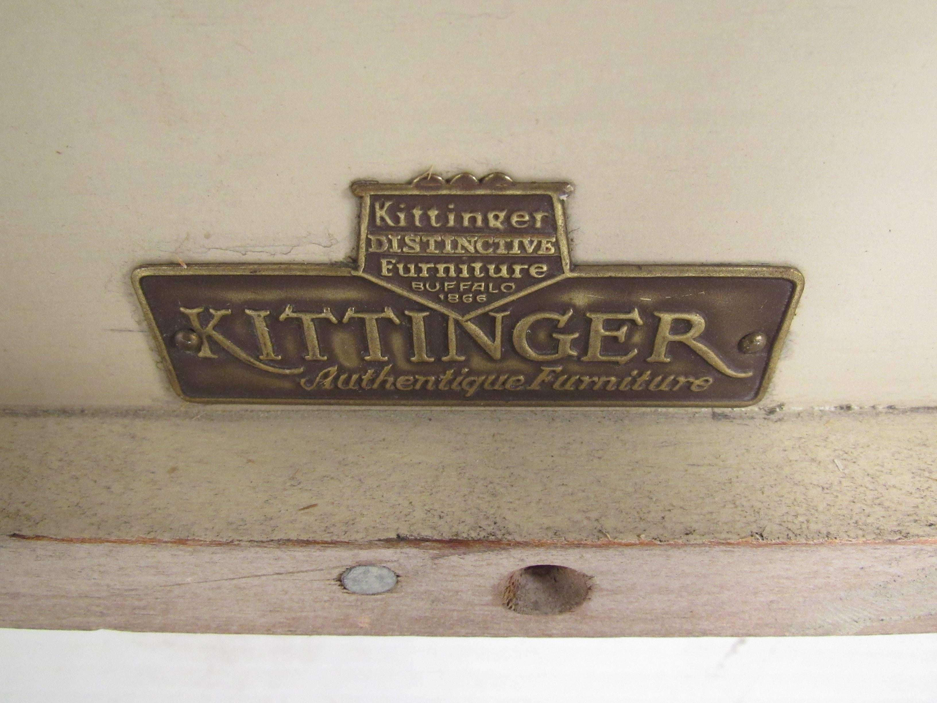 Paire de lits jumeaux vintage de Kittinger 7