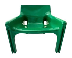 Pair Vintage "Vicario" Armchairs Designed by Vico Magistretti for Artemide
