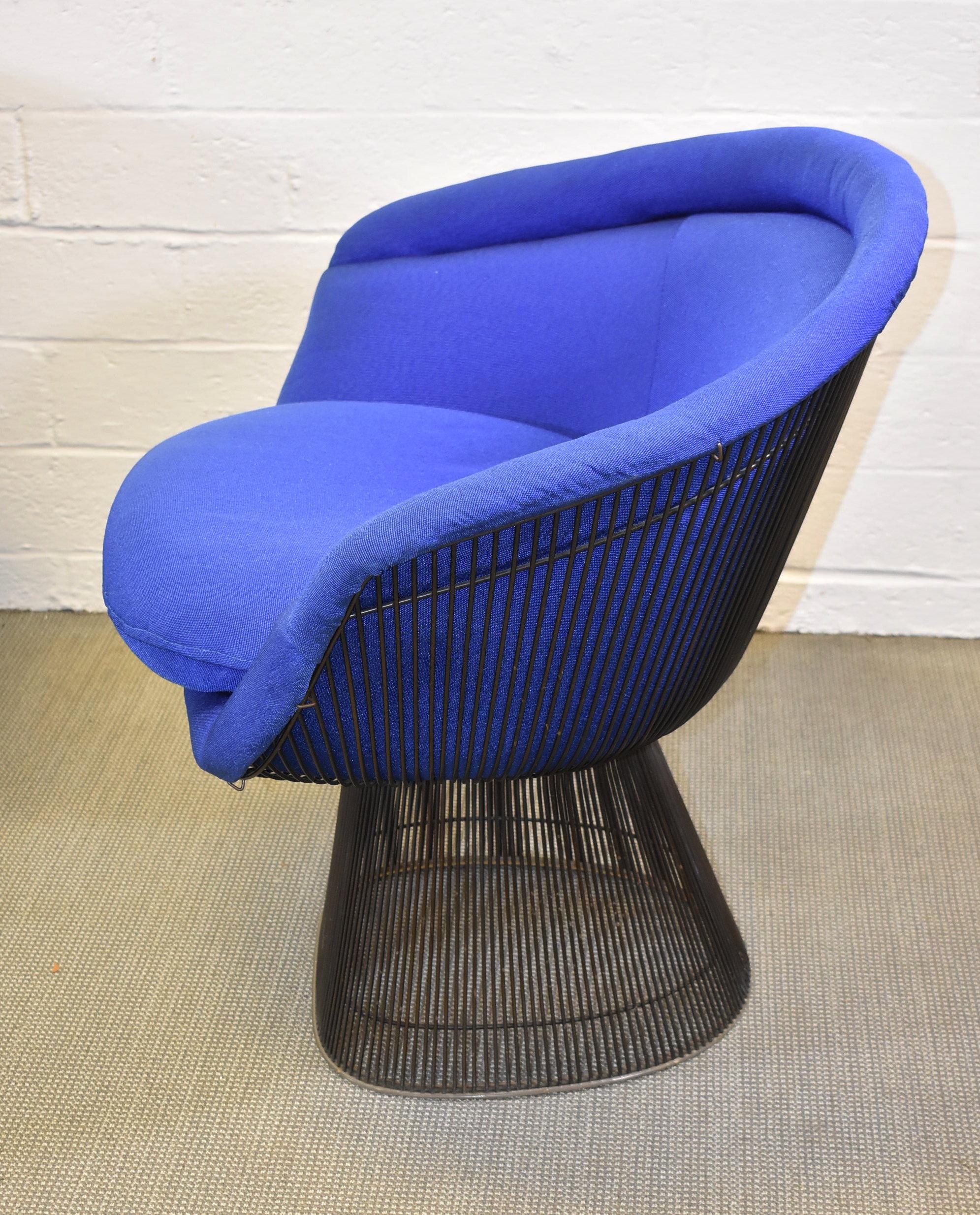 Pair Vintage Warren Platner Chairs For Knoll (Moderne) im Angebot