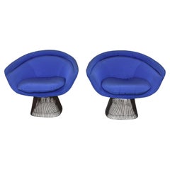 Pair Vintage Warren Platner Chairs For Knoll